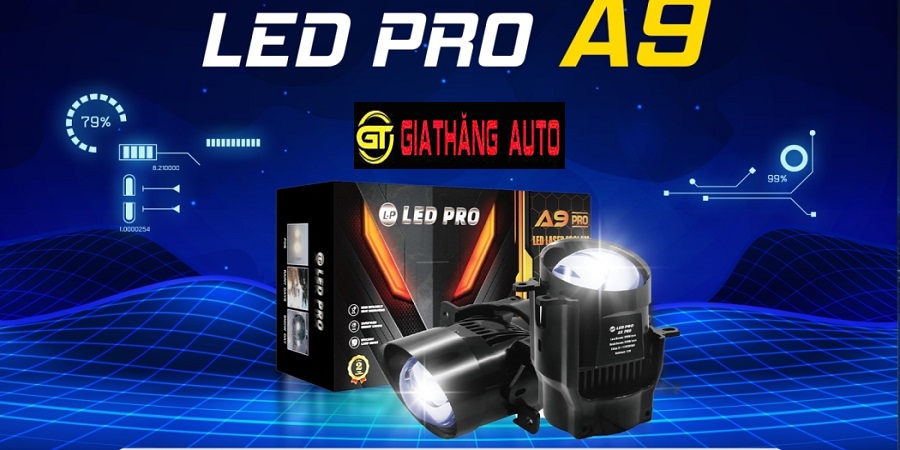 Đèn Bi Gầm Laser A9 Pro - Lắp đặt tại Gia Thăng Auto