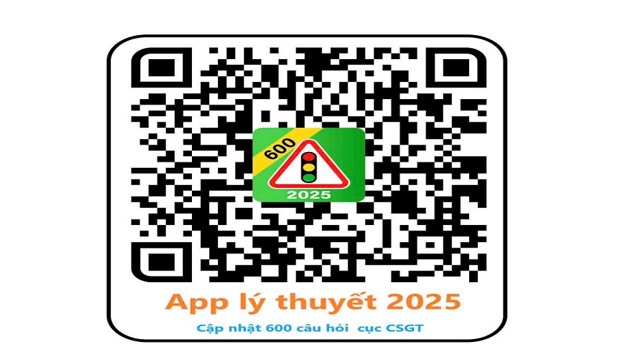 APP tải về Bộ 600 Câu Hỏi và Đáp Án Bộ 600 câu hỏi lý thuyết sát hạch lái xe cơ giới đường bộ mới nhất năm 2025