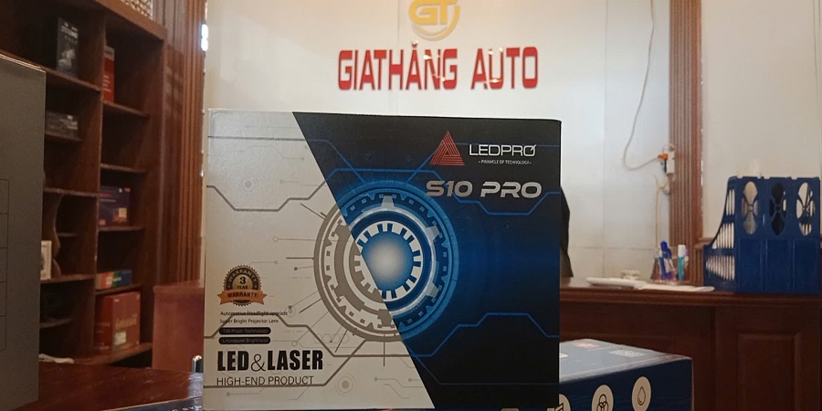 Đèn Bi Pha Laser S10 Pro Lắp Đặt tại Gia Thăng Auto