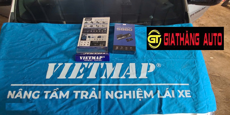 Lắp Camera hành trình VIETMAP S860 Tại Gia Thăng Auto