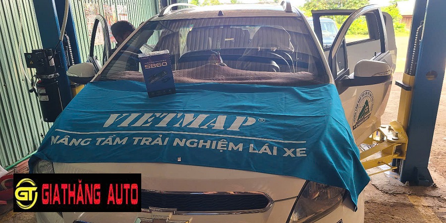 Lắp Camera hành trình VIETMAP S860 Tại Gia Thăng Auto - Hotline: 0972 145 556