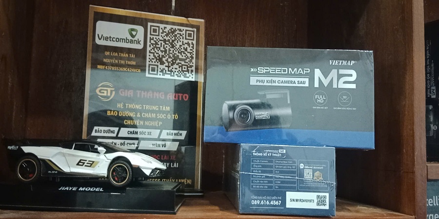 Phụ Kiện Camera Sau VIETMAP SPEEDMAP M2 - Gia Thăng Auto Gia Lai 0972 145 556